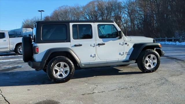 used 2019 Jeep Wrangler Unlimited car, priced at $21,447