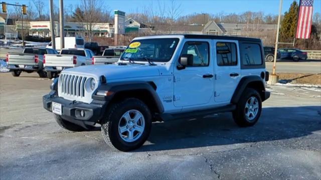 used 2019 Jeep Wrangler Unlimited car, priced at $21,447