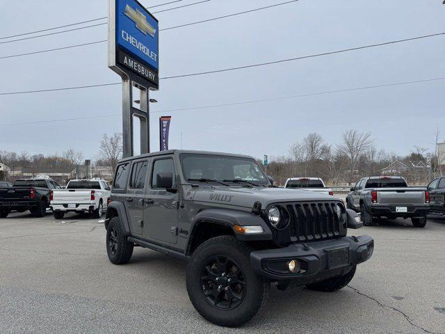 used 2021 Jeep Wrangler Unlimited car, priced at $28,206