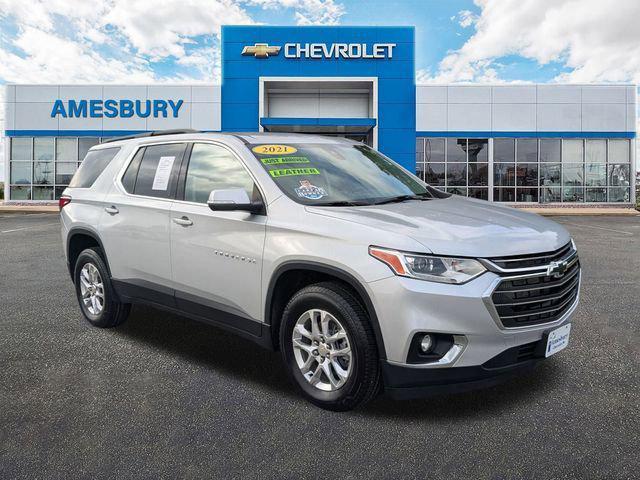 used 2021 Chevrolet Traverse car, priced at $24,651