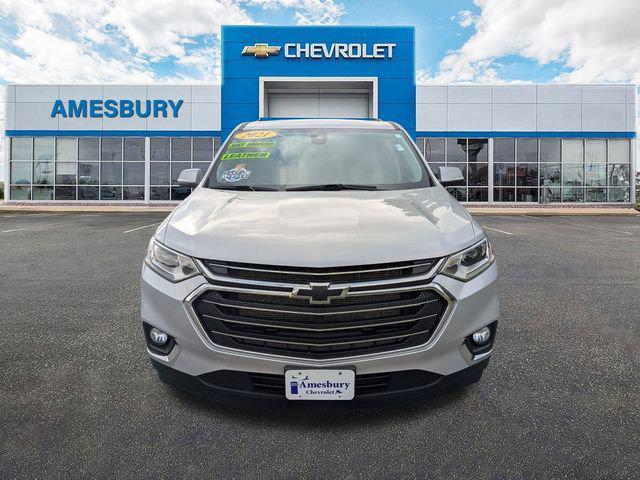 used 2021 Chevrolet Traverse car, priced at $24,651