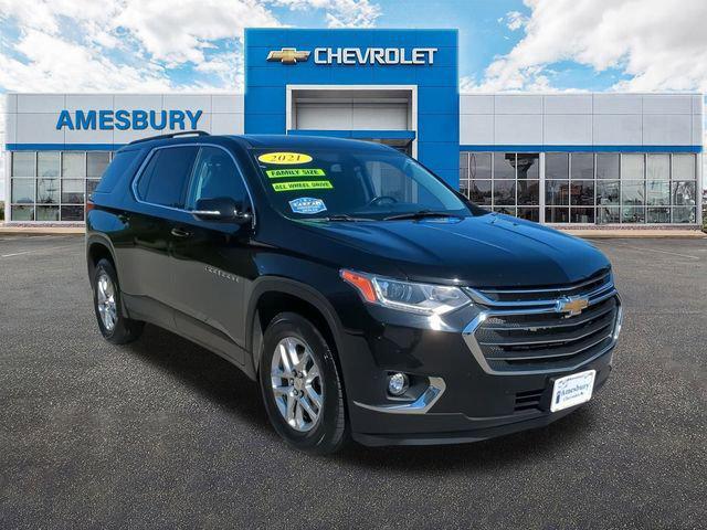 used 2021 Chevrolet Traverse car, priced at $24,120