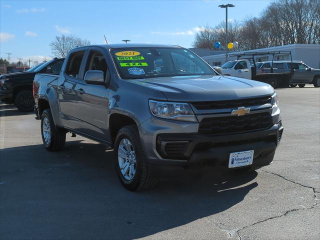 used 2021 Chevrolet Colorado car, priced at $28,497