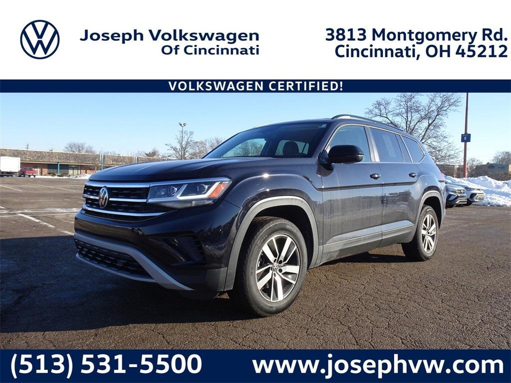 used 2022 Volkswagen Atlas car, priced at $25,613