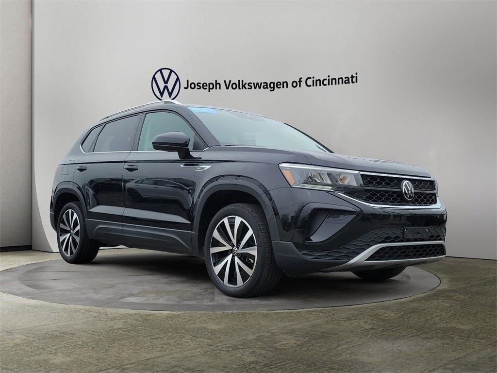 used 2024 Volkswagen Taos car, priced at $22,253