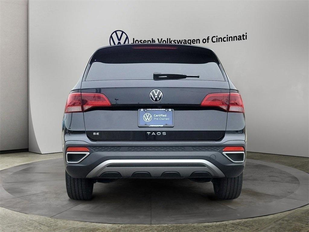 used 2024 Volkswagen Taos car, priced at $22,253