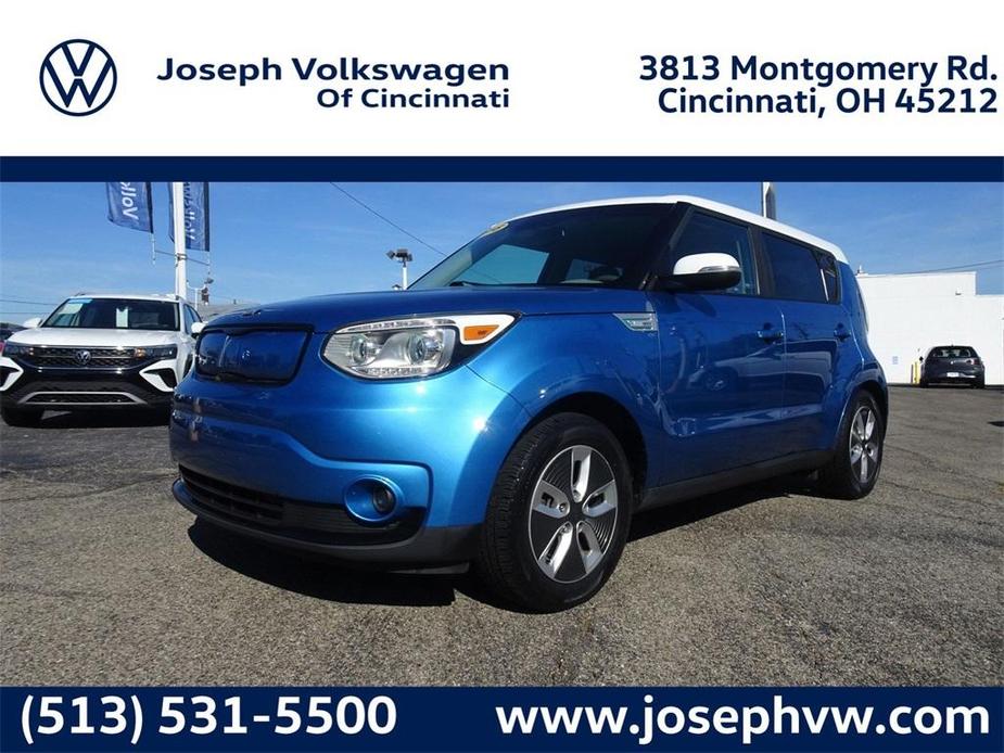 used 2018 Kia Soul EV car, priced at $10,550