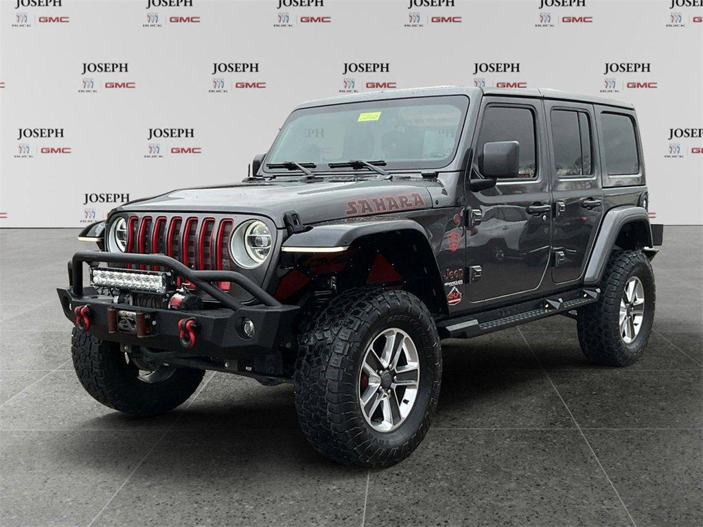 used 2018 Jeep Wrangler Unlimited car, priced at $21,288