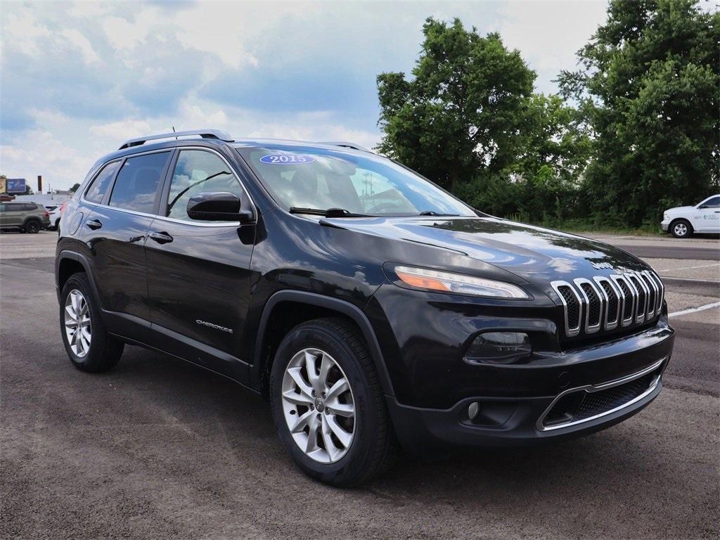 used 2015 Jeep Cherokee car, priced at $10,979