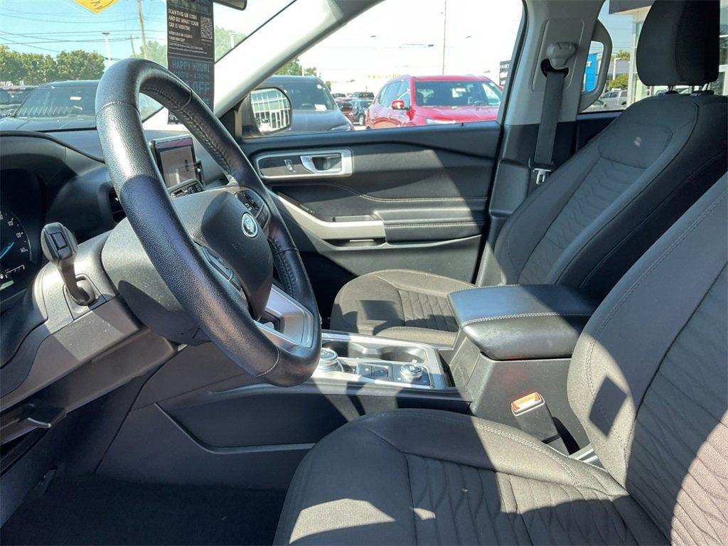 used 2021 Ford Explorer car, priced at $25,500