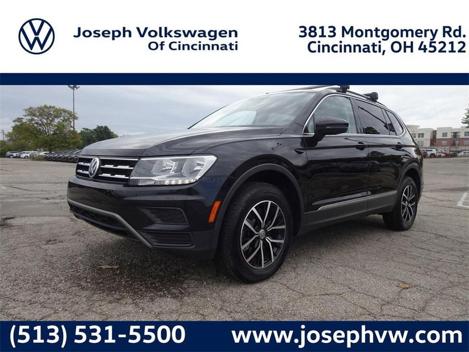 used 2021 Volkswagen Tiguan car, priced at $18,987