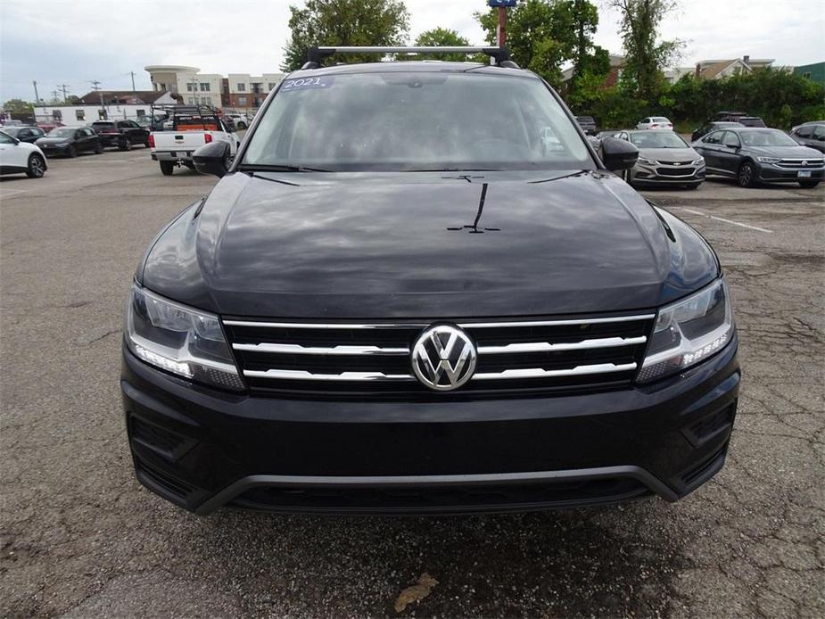 used 2021 Volkswagen Tiguan car, priced at $18,987