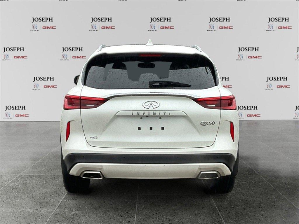 used 2021 INFINITI QX50 car, priced at $23,500