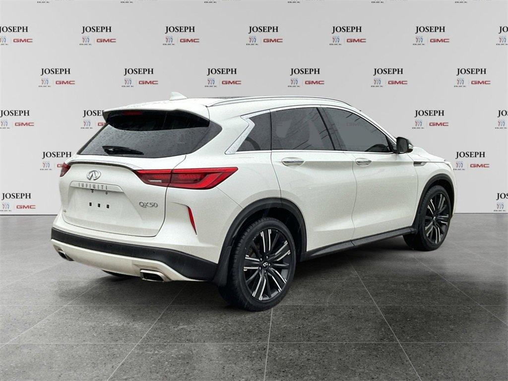 used 2021 INFINITI QX50 car, priced at $23,500