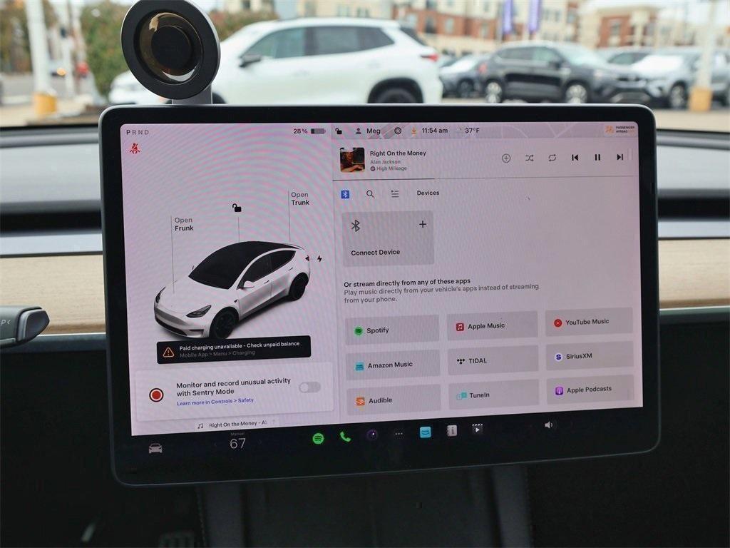 used 2021 Tesla Model Y car, priced at $27,593