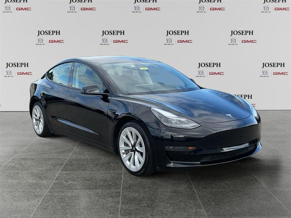 used 2022 Tesla Model 3 car, priced at $26,330