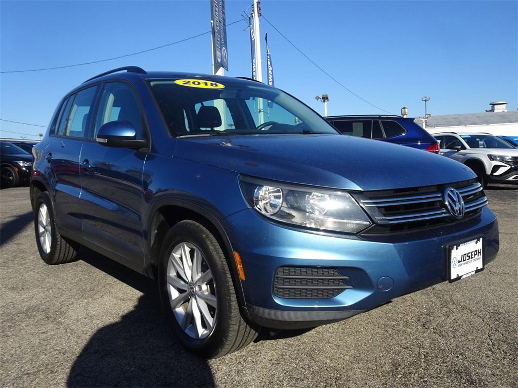 used 2018 Volkswagen Tiguan Limited car, priced at $15,818