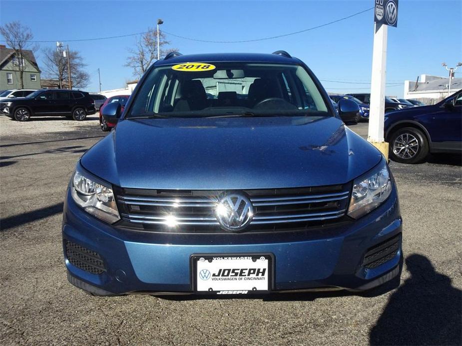 used 2018 Volkswagen Tiguan Limited car, priced at $15,818