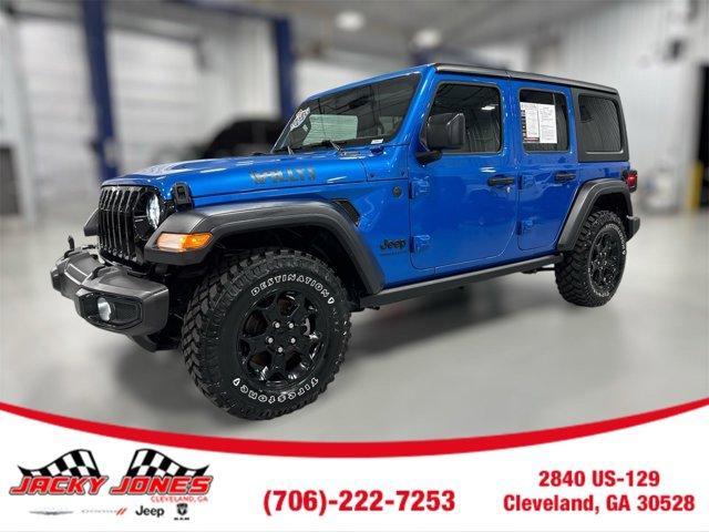 used 2023 Jeep Wrangler car, priced at $37,969