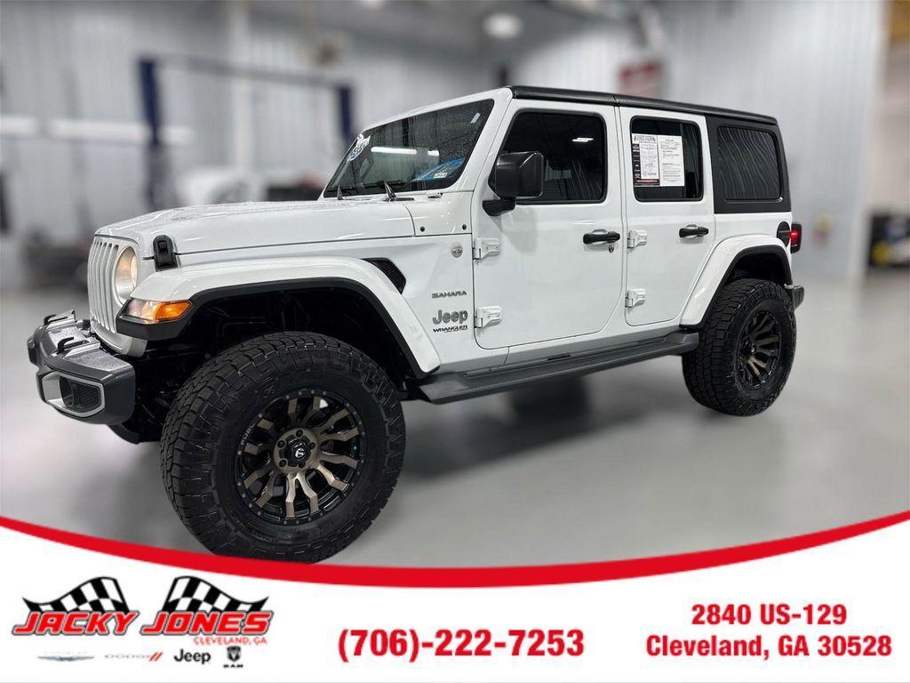 used 2018 Jeep Wrangler Unlimited car, priced at $29,969