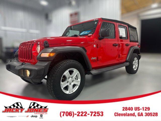 used 2020 Jeep Wrangler Unlimited car, priced at $26,969