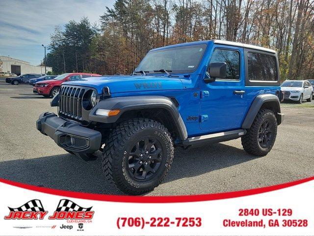 used 2023 Jeep Wrangler car, priced at $33,795