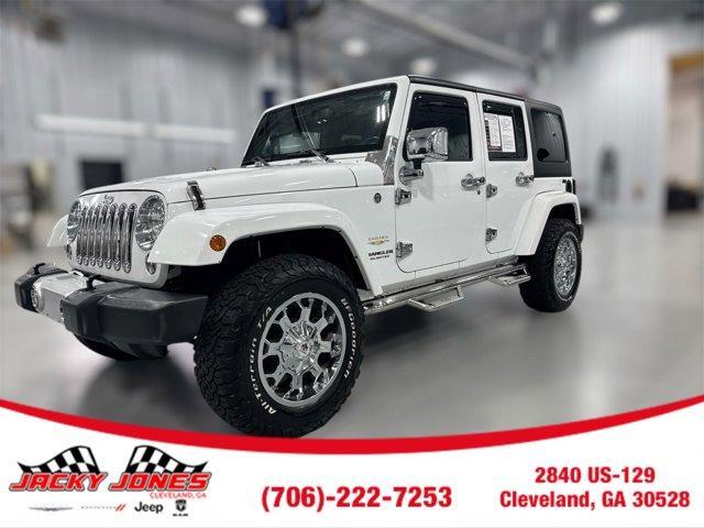 used 2015 Jeep Wrangler Unlimited car, priced at $25,969