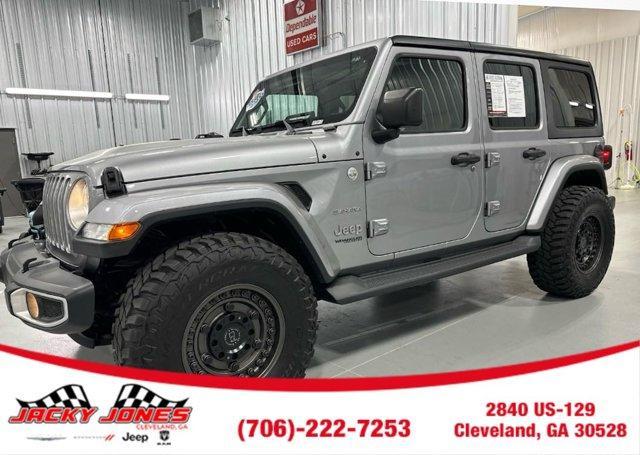 used 2021 Jeep Wrangler Unlimited car, priced at $39,569