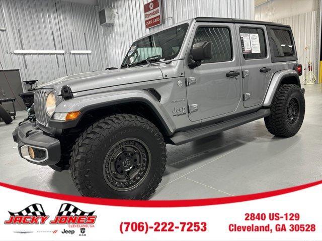 used 2021 Jeep Wrangler Unlimited car, priced at $39,969