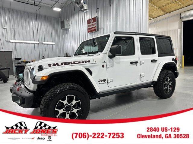 used 2021 Jeep Wrangler Unlimited car, priced at $44,042