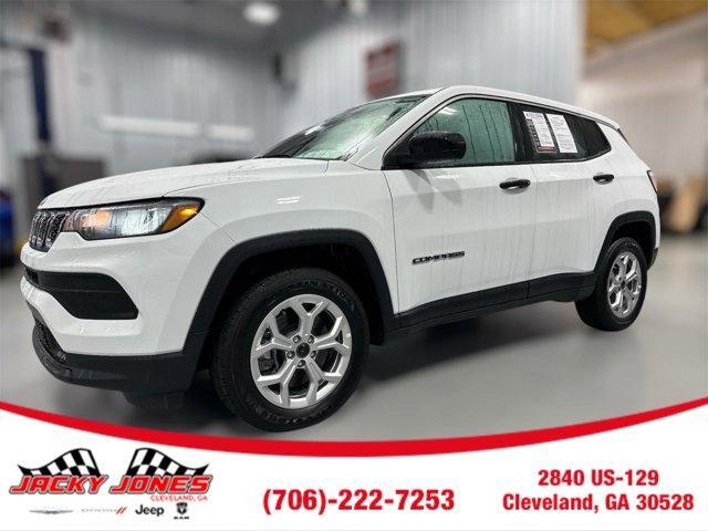 used 2025 Jeep Compass car, priced at $24,995