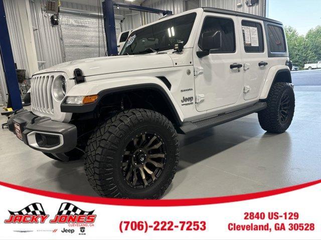 used 2020 Jeep Wrangler Unlimited car, priced at $37,469