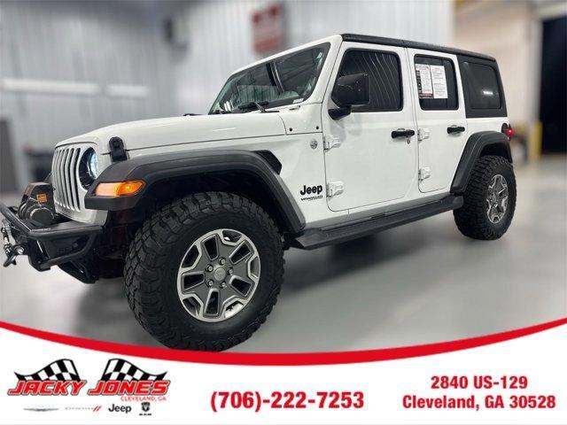 used 2020 Jeep Wrangler Unlimited car, priced at $30,969