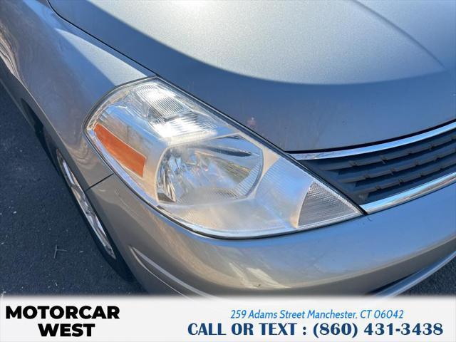 used 2009 Nissan Versa car, priced at $7,495