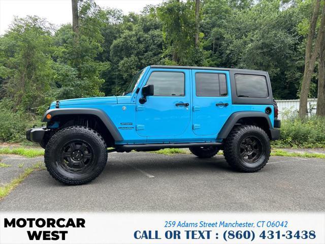 used 2017 Jeep Wrangler Unlimited car, priced at $22,995