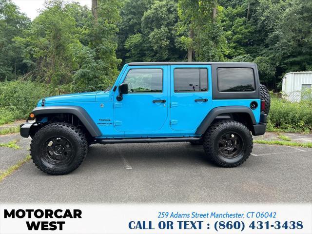 used 2017 Jeep Wrangler Unlimited car, priced at $22,995