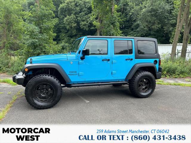 used 2017 Jeep Wrangler Unlimited car, priced at $22,995