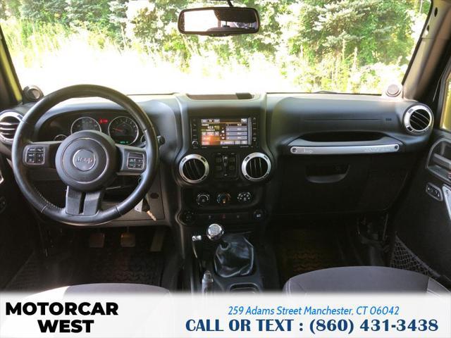 used 2014 Jeep Wrangler Unlimited car, priced at $21,895