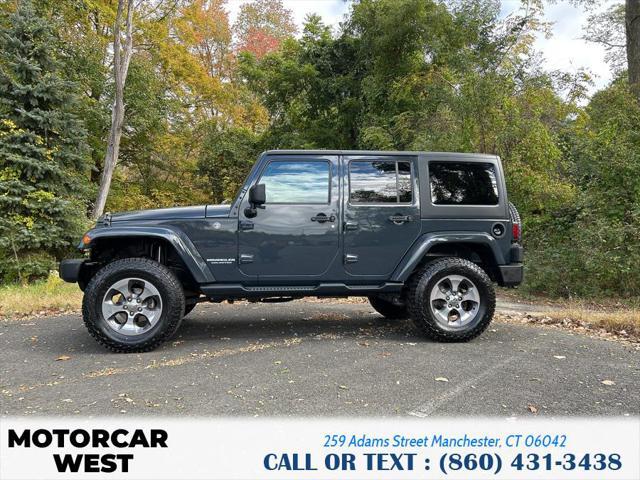 used 2017 Jeep Wrangler Unlimited car, priced at $23,881