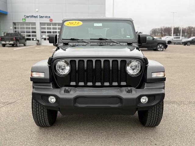 used 2023 Jeep Wrangler car, priced at $29,798