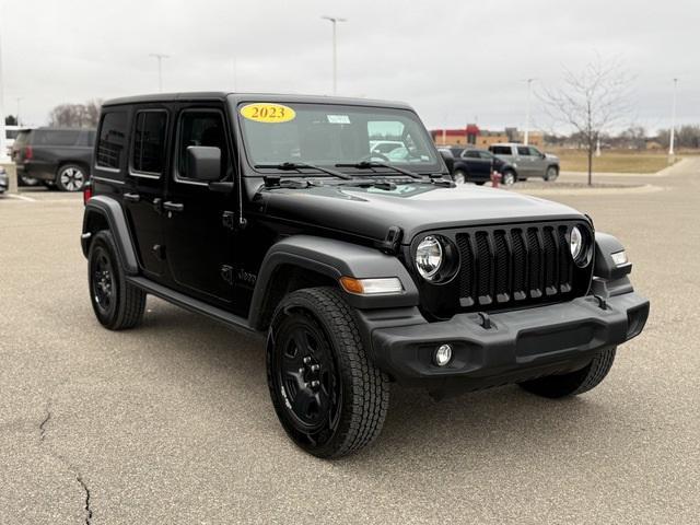 used 2023 Jeep Wrangler car, priced at $29,798