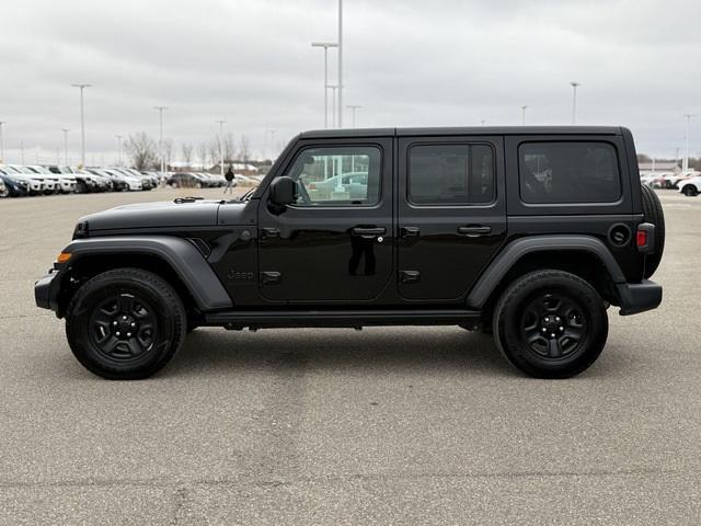 used 2023 Jeep Wrangler car, priced at $29,798