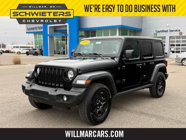 used 2023 Jeep Wrangler car, priced at $29,798