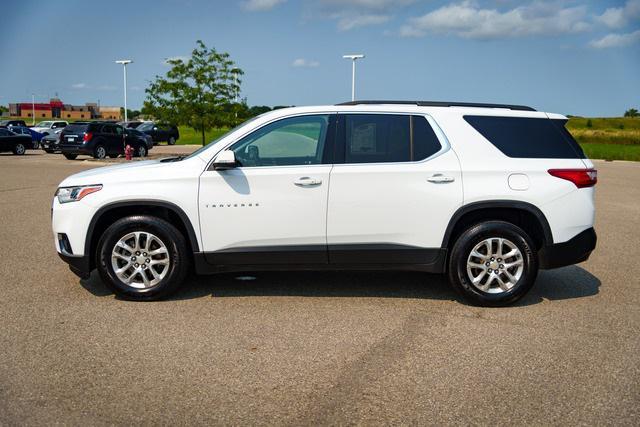 used 2021 Chevrolet Traverse car, priced at $19,385