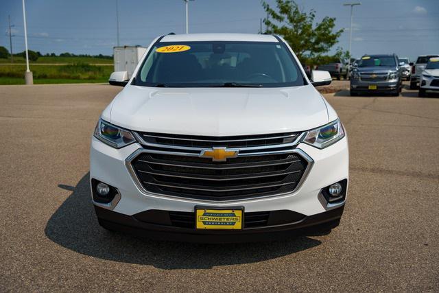 used 2021 Chevrolet Traverse car, priced at $19,385