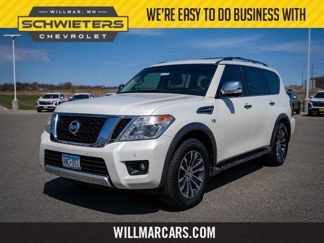 used 2017 Nissan Armada car, priced at $13,499