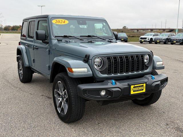used 2024 Jeep Wrangler 4xe car, priced at $29,199
