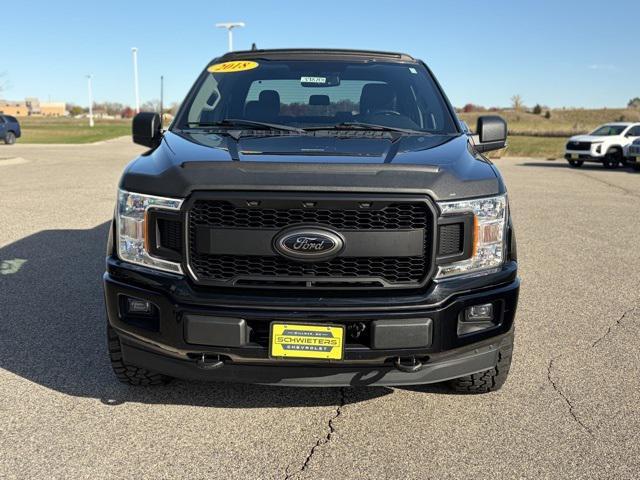 used 2018 Ford F-150 car, priced at $25,799