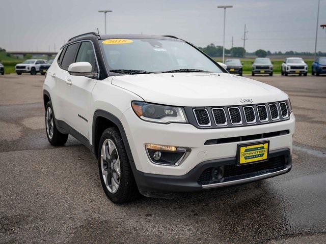 used 2018 Jeep Compass car, priced at $15,499