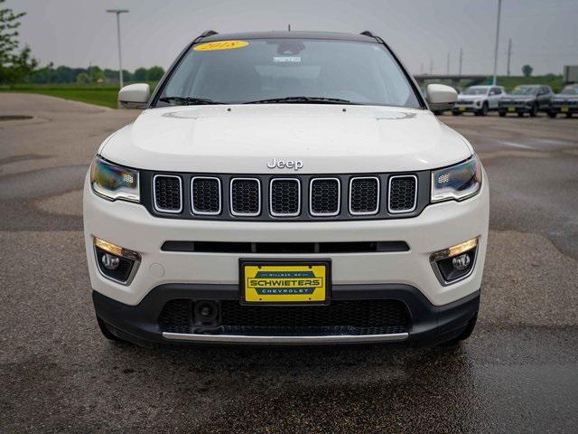 used 2018 Jeep Compass car, priced at $15,499